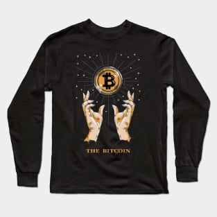 Tarot Card Bitcoin, The Sun Long Sleeve T-Shirt